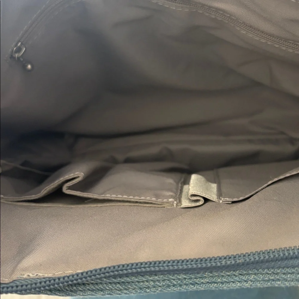 Baggallini Modern Everywhere hobo denim crossbody bag w/removable RFID wristlet - Picture 9 of 9